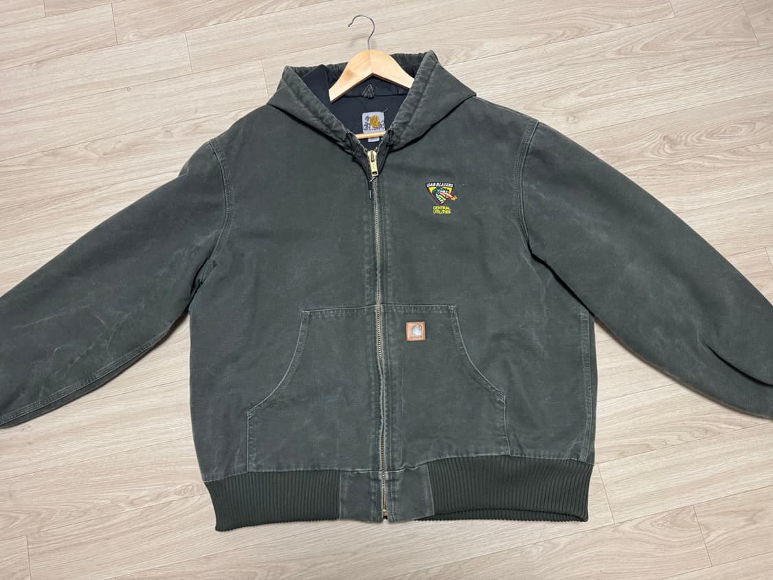 칼하트 후드집업 j130 MOS XL 상품이미지5