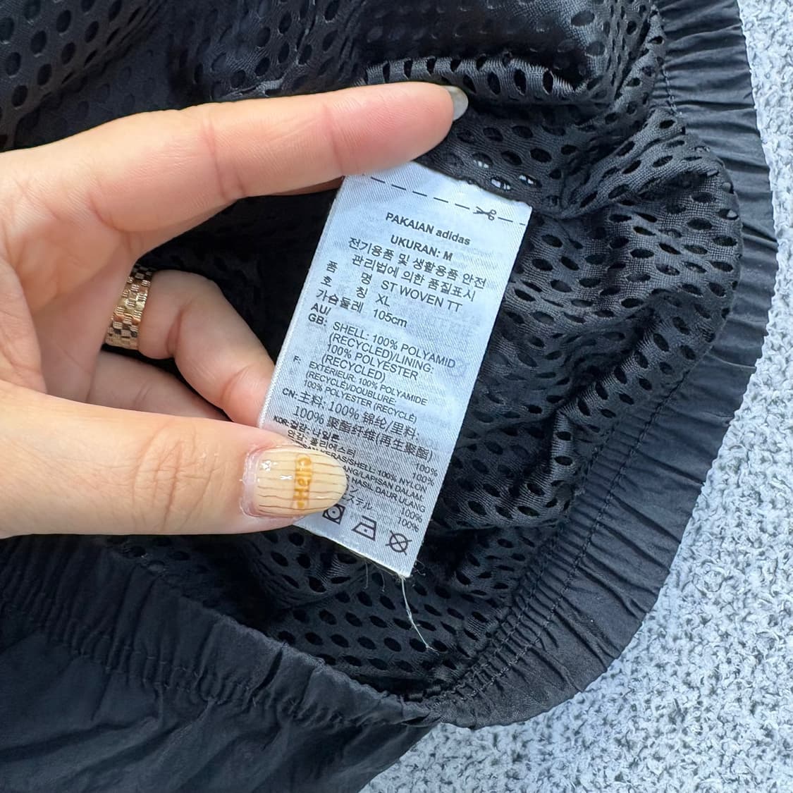 XL 아디다스 집업 바람막이 자켓 0420J 상품이미지4