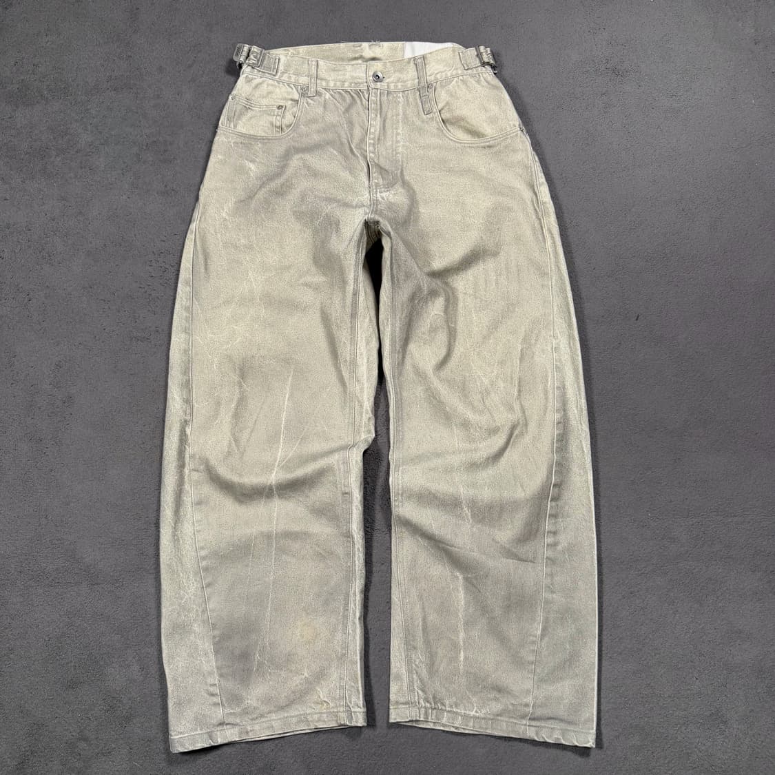 yiyae 이예 더티 코팅 팬츠 상품이미지1