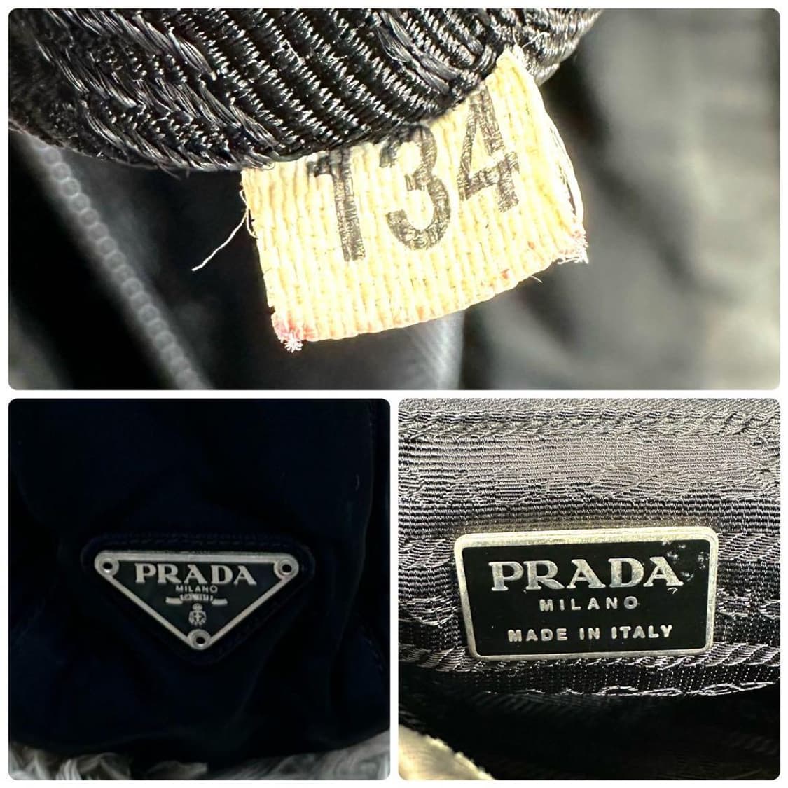 프라다 로고플레이트 나일론 토트백 상품이미지7