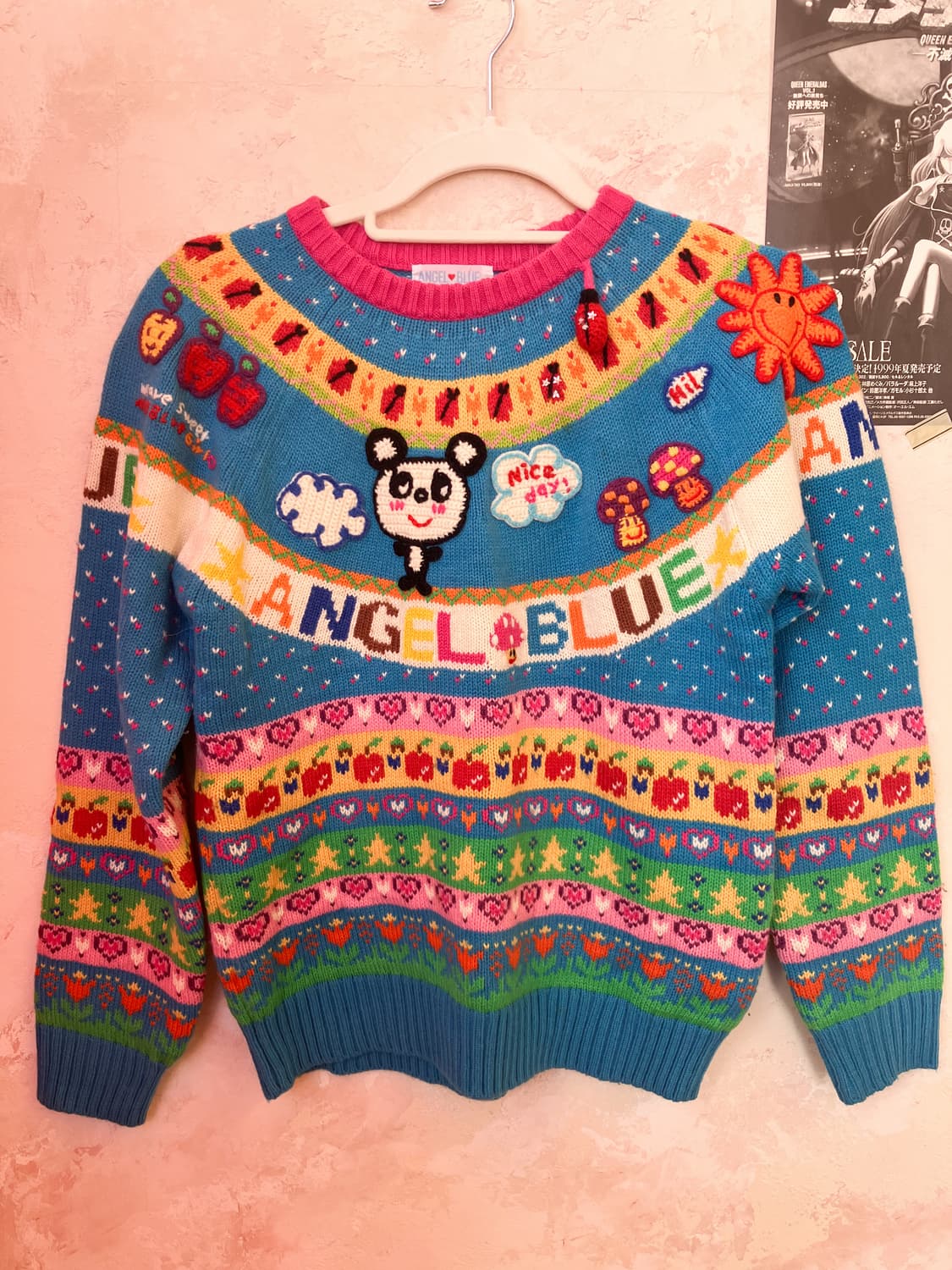 엔젤블루 데코라 스웨터 상품이미지2