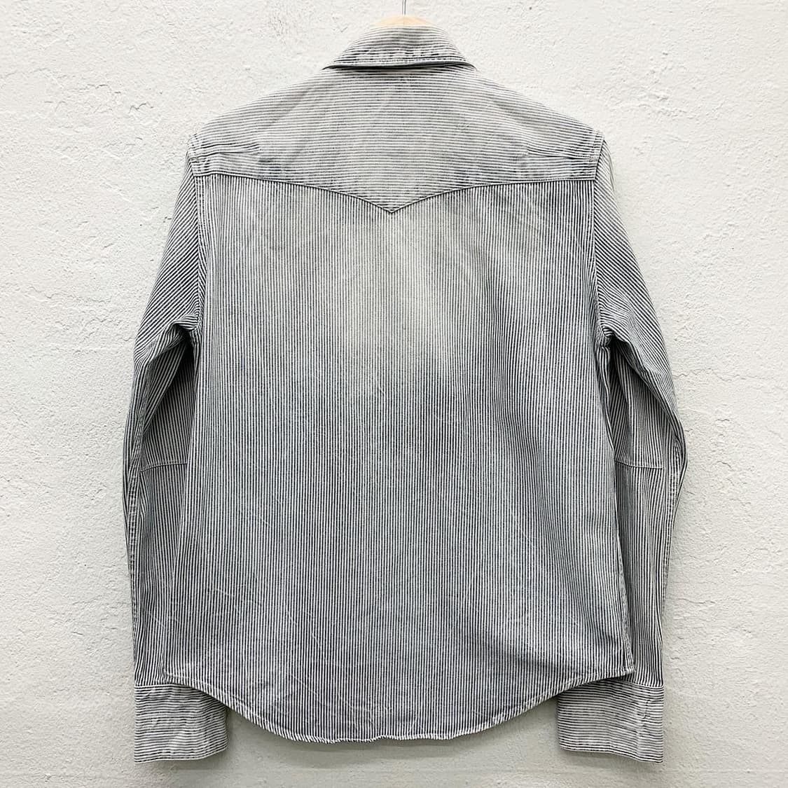 NUMBER (N)INE 넘버나인 스트라이프 웨스턴 셔 상품이미지4