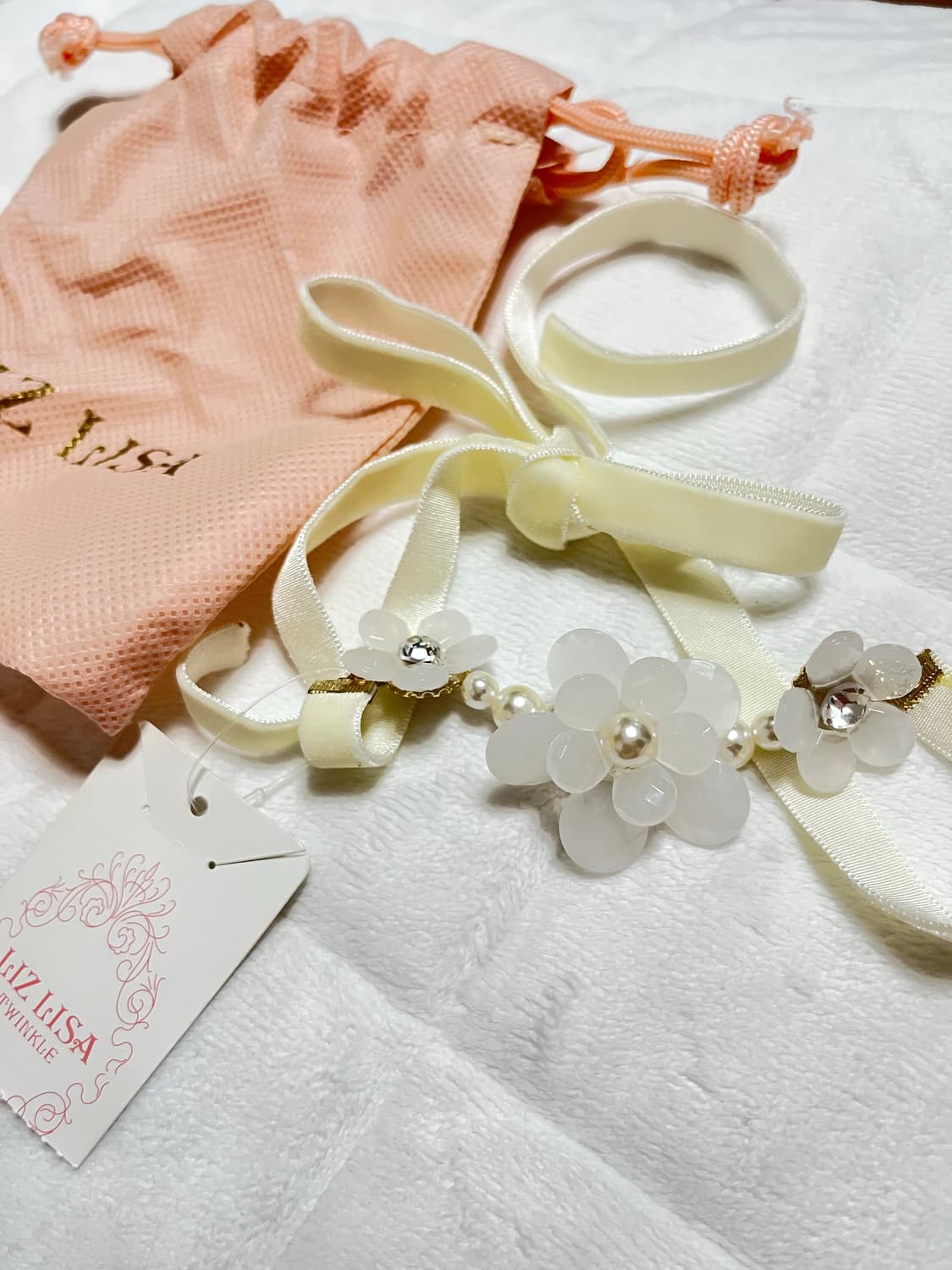 리즈리사 플라워비즈 초커 상품이미지1