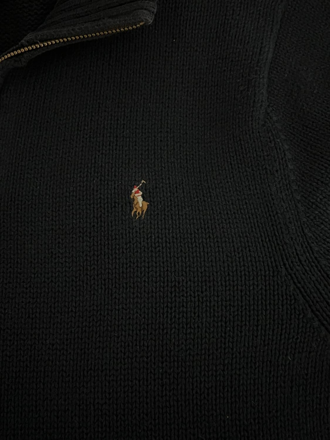 폴로 랄프로렌 키즈 XL 여자M 네이비 니트 정품 상품이미지4