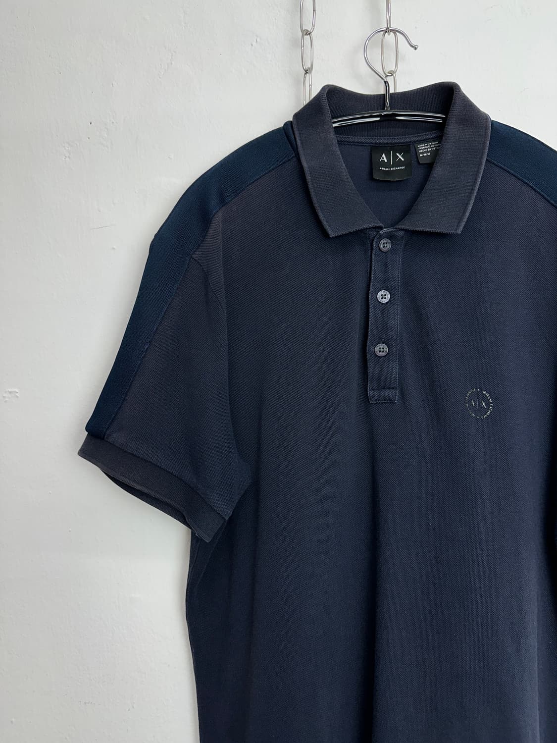 Armani Exchange Color Block Shoulder Pol 상품이미지5