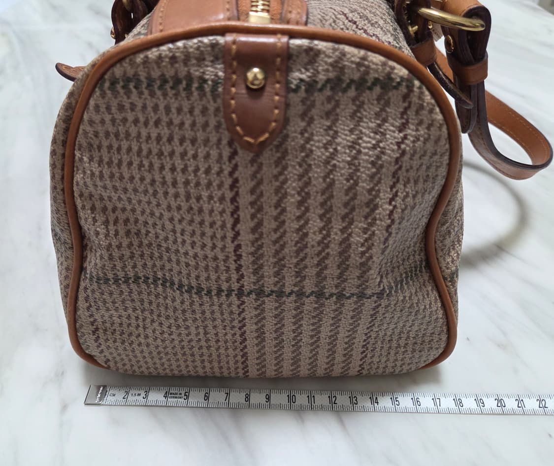 랄프로렌 가죽 캔버스 토트백 상품이미지5