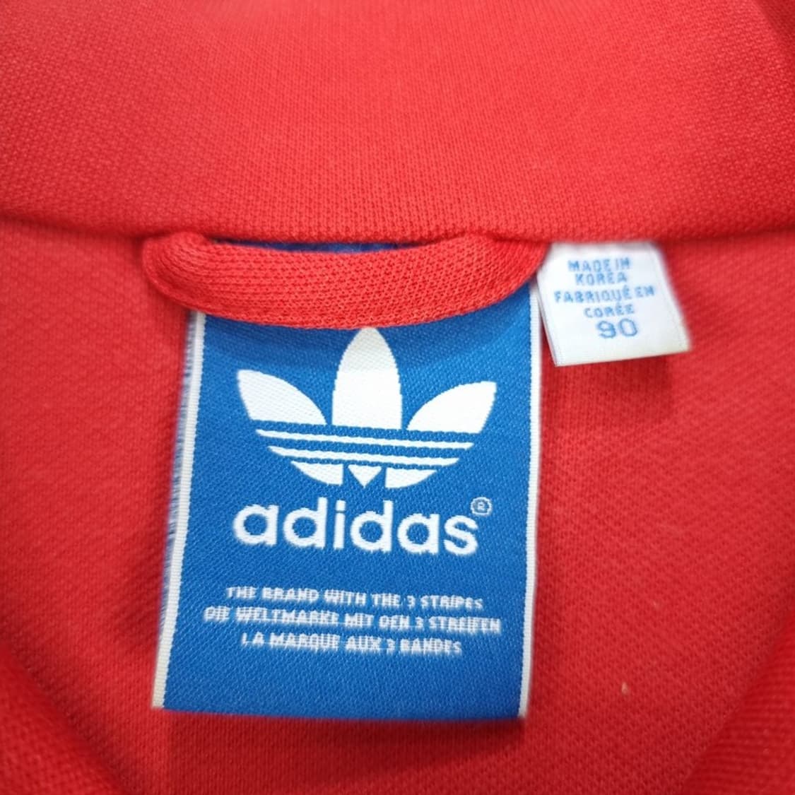 [아디다스] 유로파 져지 트랙탑 집업 자켓 레드 M18382 상품이미지6