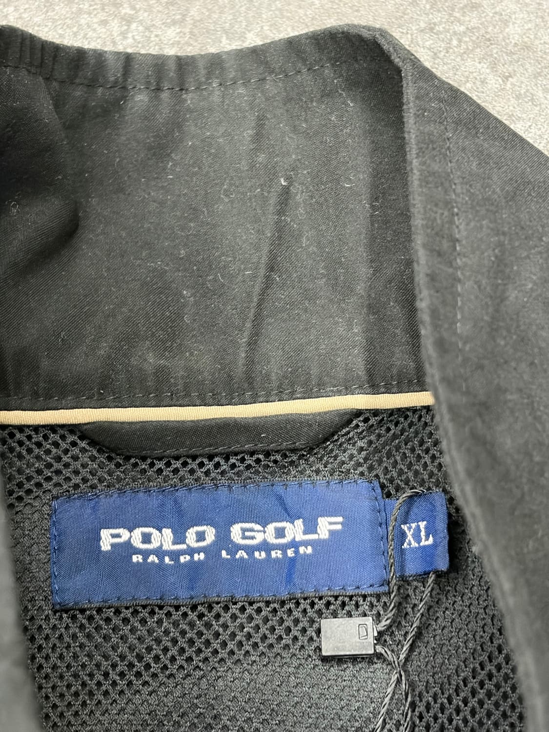 폴로 랄프로렌 블랙 하프집업 바람막이 상품이미지7