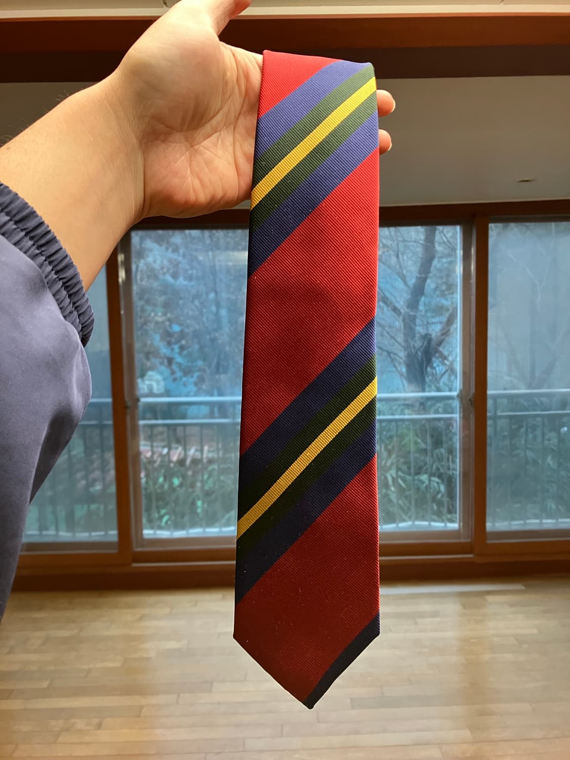 매너그램 프레피 레지멘탈 타이 상품이미지5