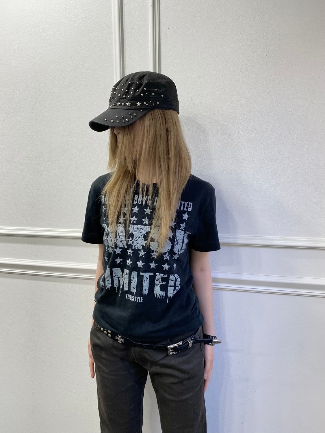 [BA-Tsu]Star Punk&Kitsch Print Tee 펑크 상품이미지2