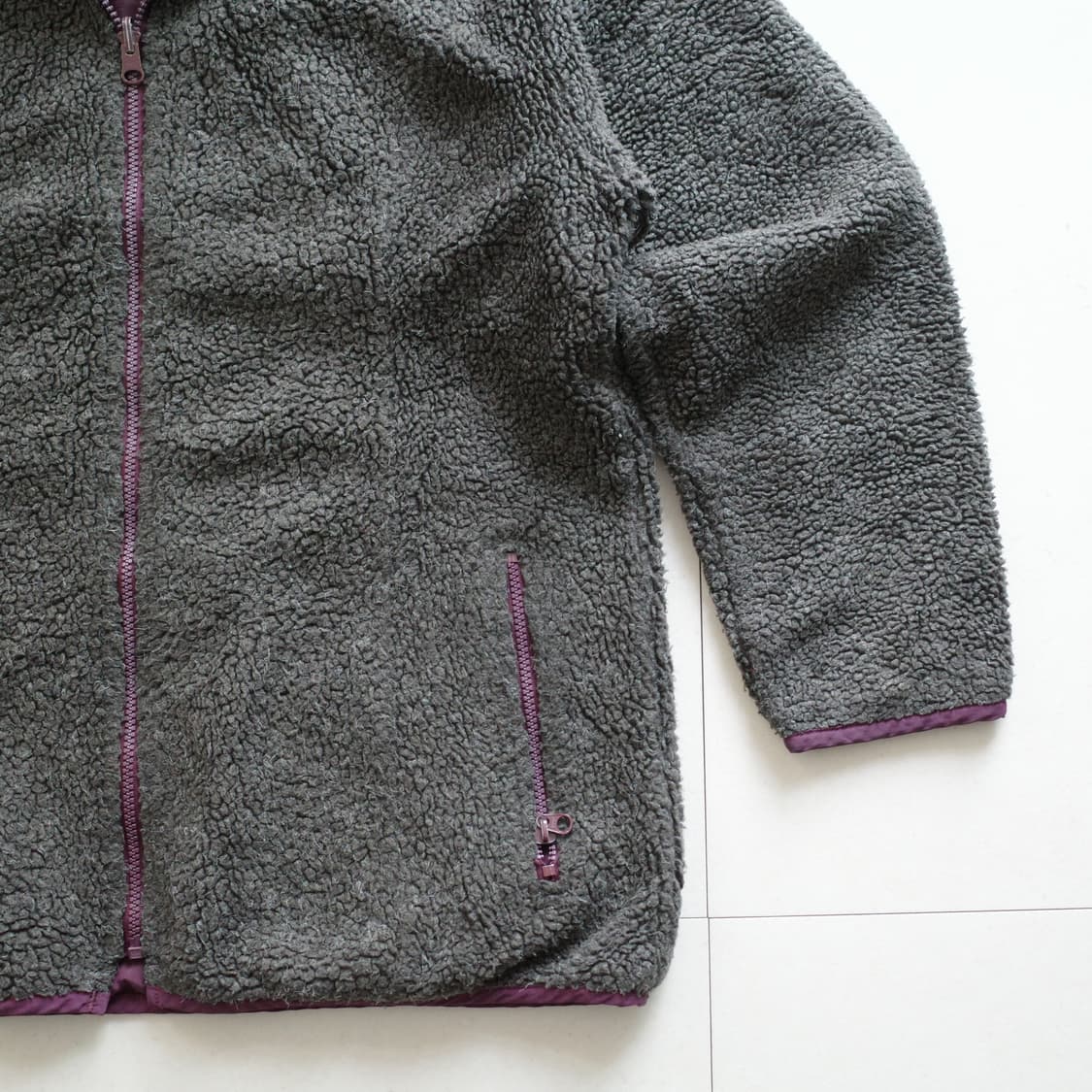 90s 엘엘빈 콜롬비아 쉐르파 딥파일 플리스 자켓 MADE IN USA 상품이미지2