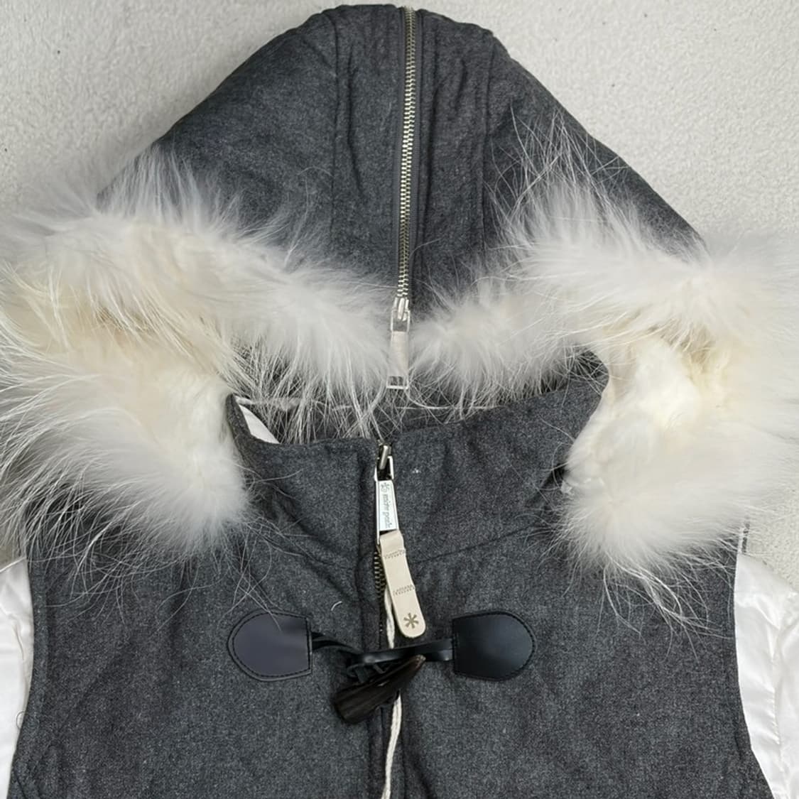 (새상품) SNOW PEAK 벨로우 덕다운 패딩 L 상품이미지4