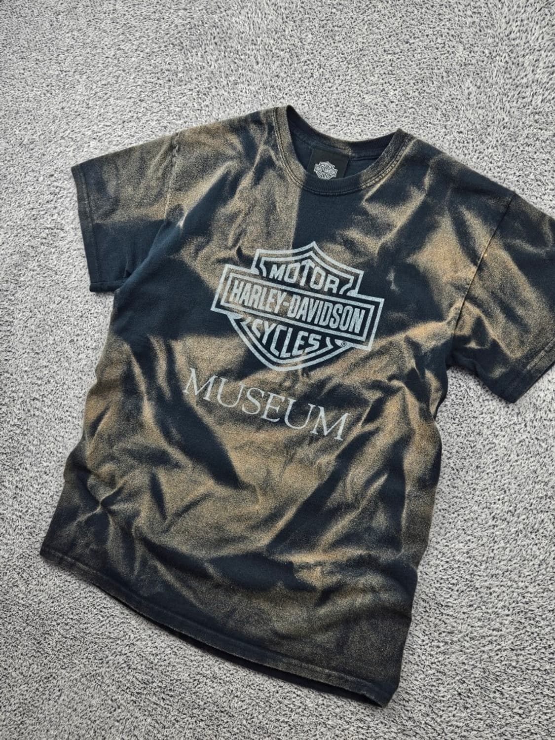 할리데이비슨 빈티지 반팔 티셔츠 다잉커스텀 ( S추정 ) / 11790 상품이미지4