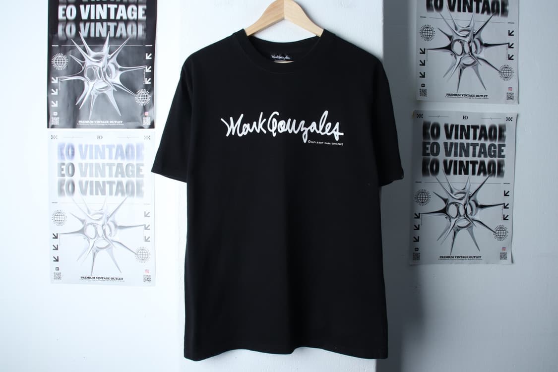 (L-2XL) 마크곤잘레스 반팔 티셔츠 빅로고 블랙 올드스쿨-H30821 상품이미지2