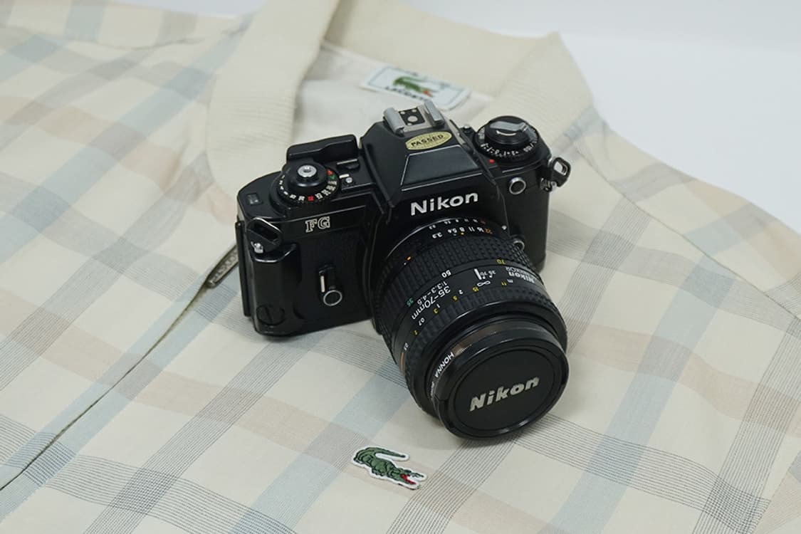 니콘 빈티지 필름카메라 FG AF NIKKOR 35-70mm 블랙바디 상품이미지1