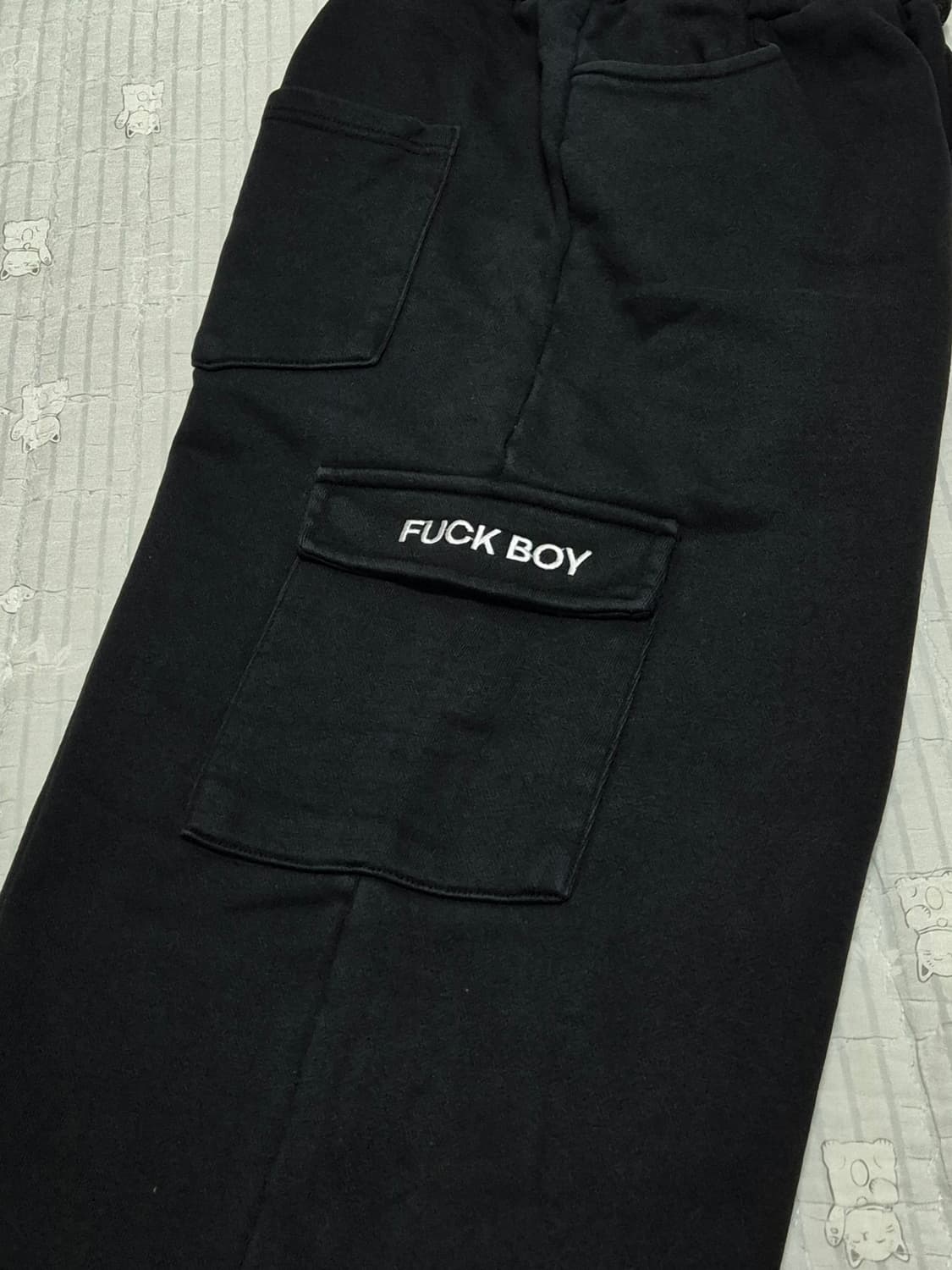 퍽보이 FUCKBOY 비영와이(b0y) 스타 카고 스웻팬츠 상품이미지6