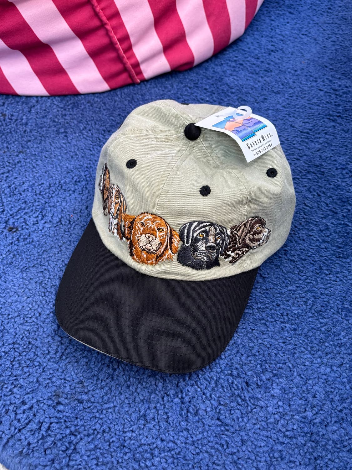 [DEAD STOCK] Hunting Dogs Embroidery Cap 상품이미지1