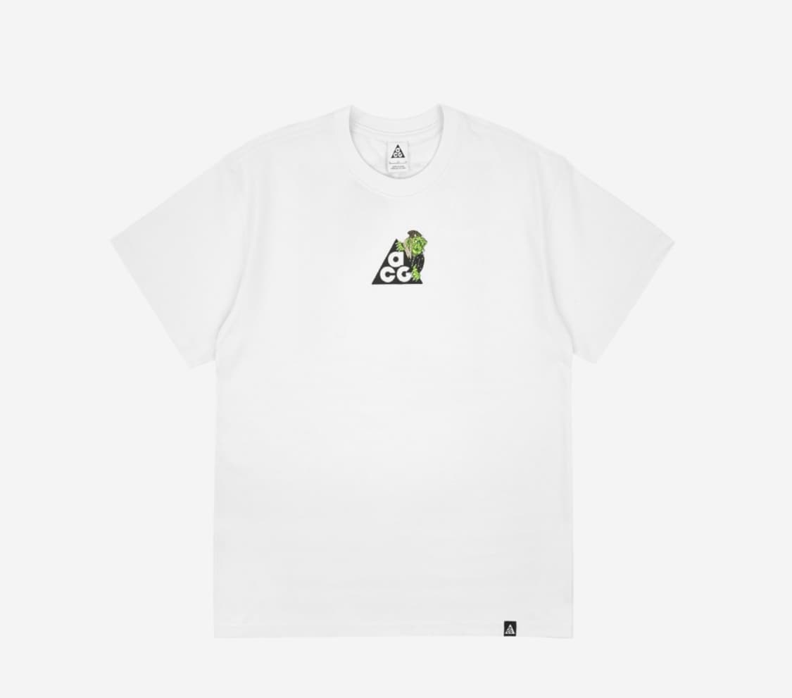 나이키 ACG 아이슬란드 맵 반팔 티셔츠 서밋 화이트 - US/EU XL 상품이미지1