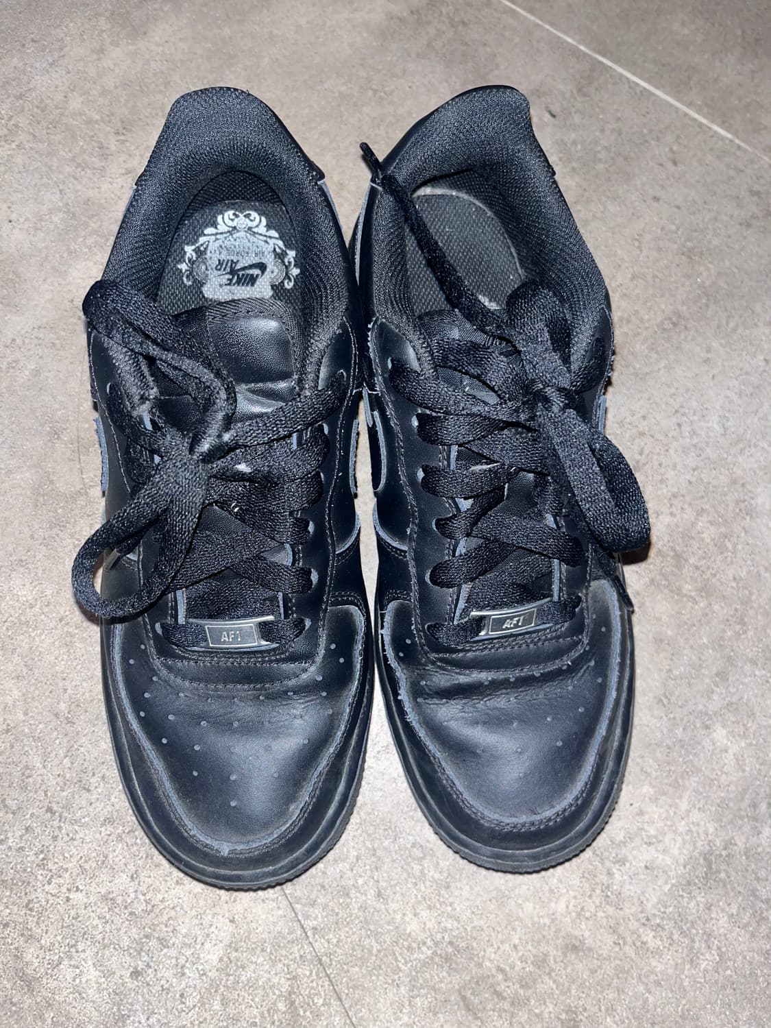 나이키 에어포스 블랙 상품이미지1