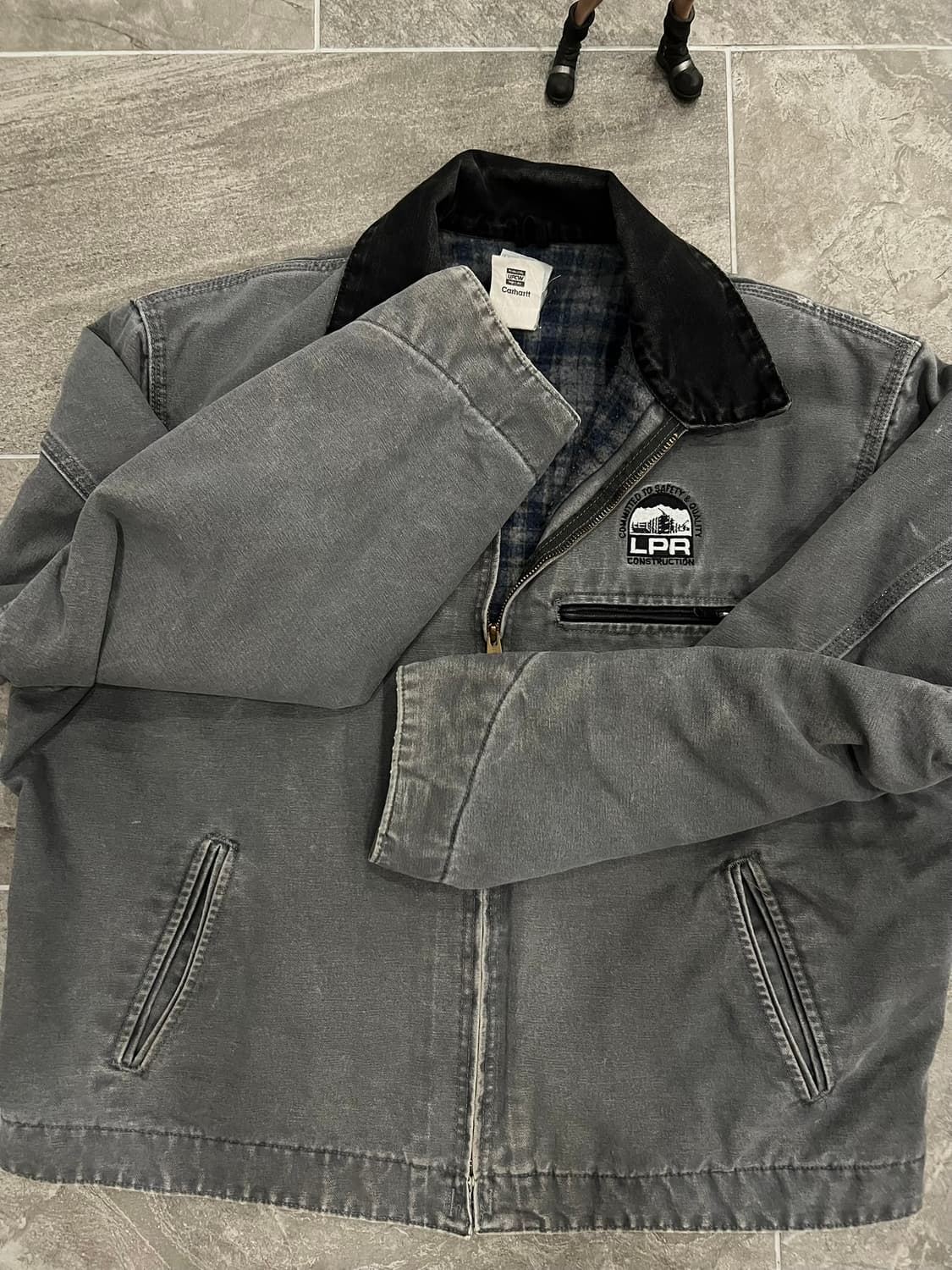 (XL) 칼하트 디트로이트 자켓 J97 MTL 메탈 상품이미지9