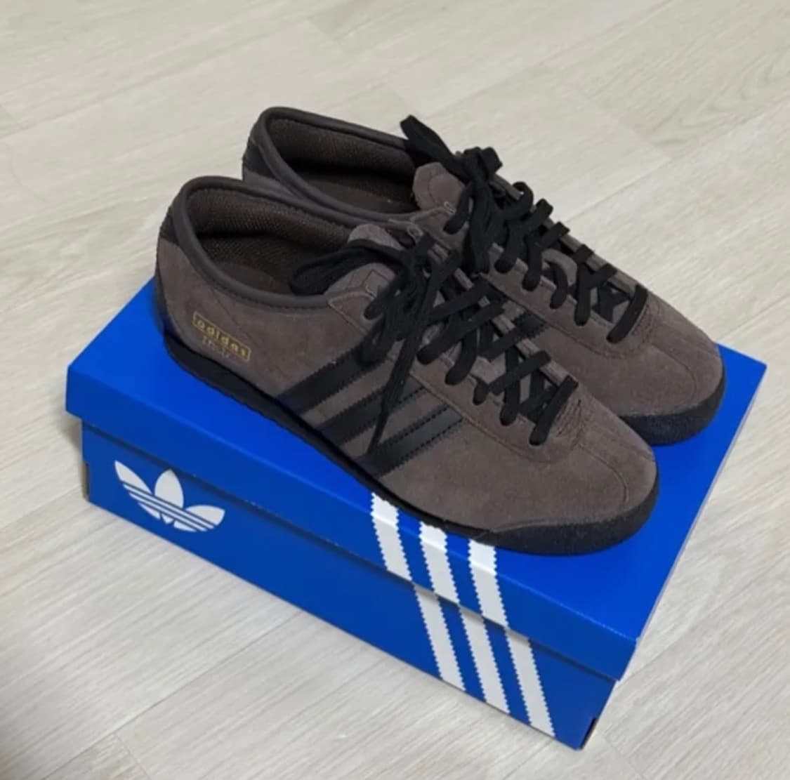 아디다스 이탈리아 70s - 다크브라운:블랙 상품이미지2