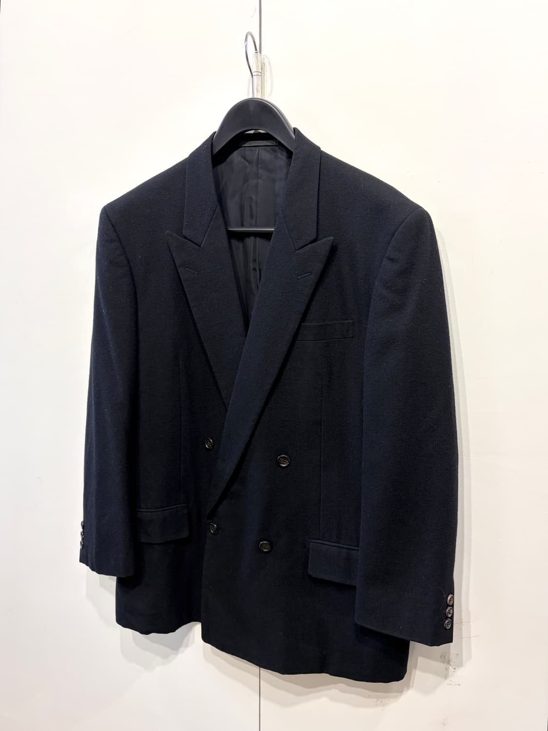 90's 꼼데가르송 옴므 더블 브레스티드 울 블레이저 상품이미지2