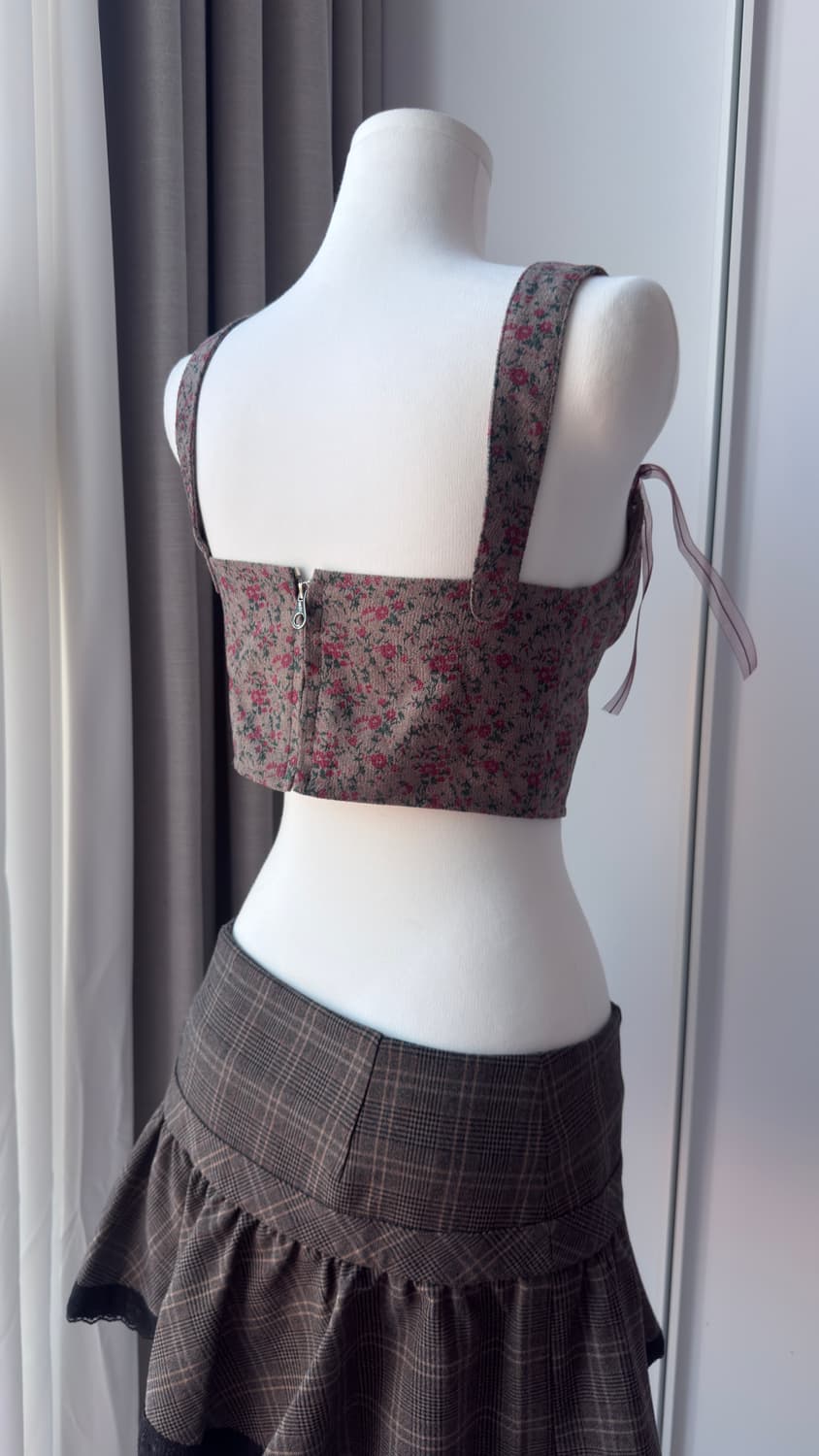 서쿠키 모모리본탑 베이지 m 상품이미지5