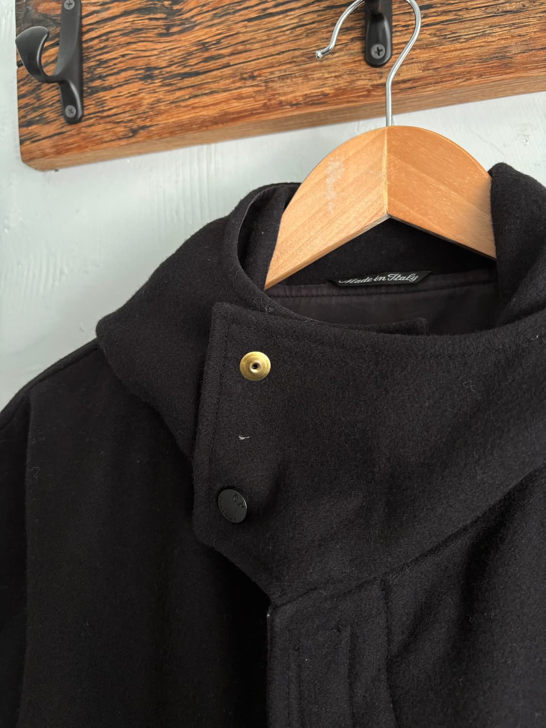 C.P. Company CP 컴퍼니 후드 롱 울 코트 상품이미지8