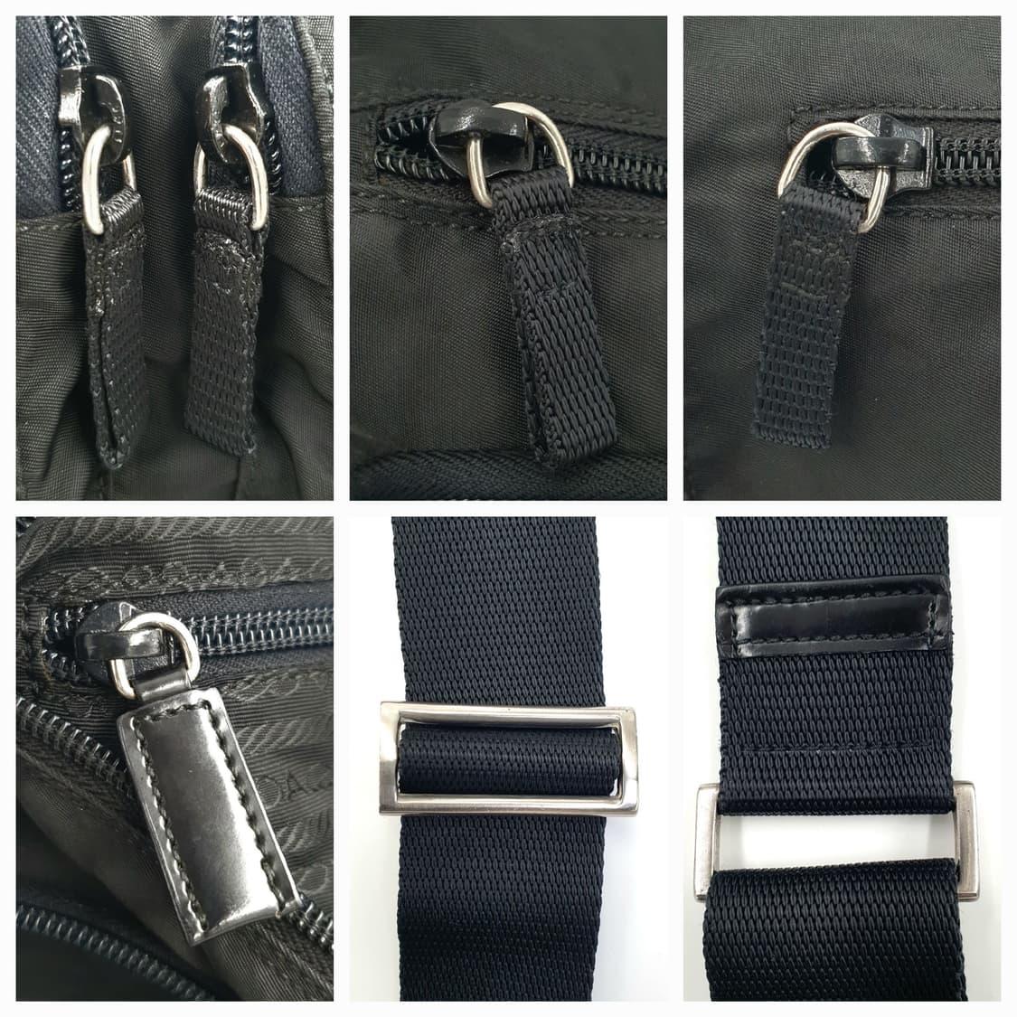 프라다 투포켓 블랙 메신저백 크로스백 숄더백 상품이미지7