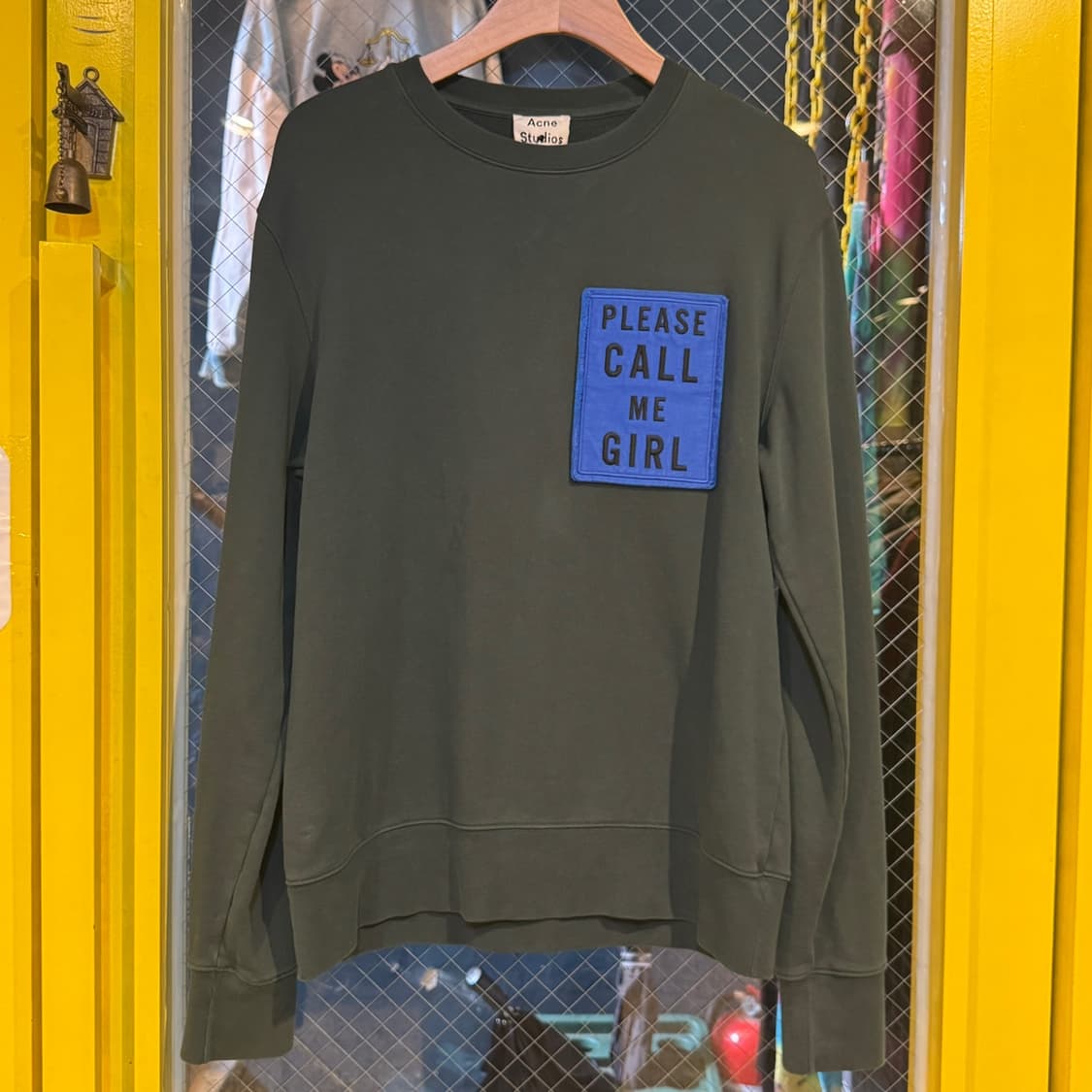 ACNE STUDIOS 아크네 스튜디오 콜미걸 맨투맨 상품이미지5