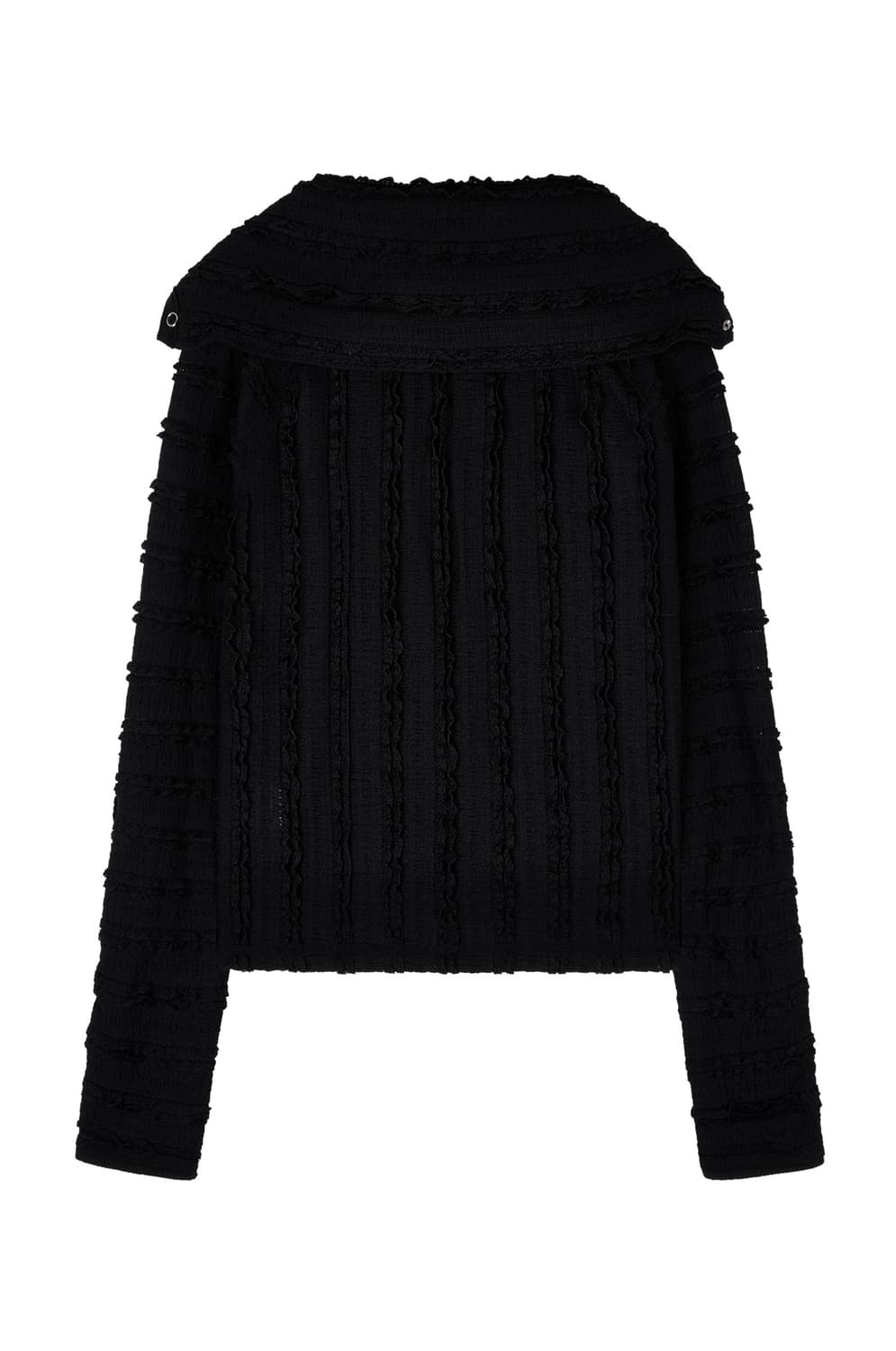 김미더영 G_LACE BUTTON TOP BLACK 상품이미지2