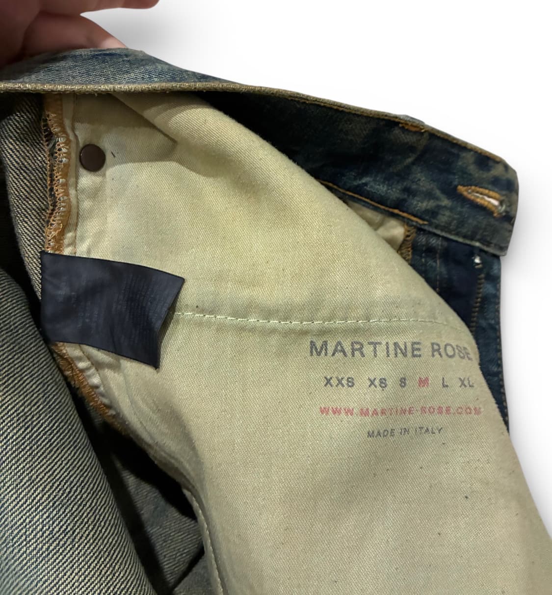 마틴로즈 라인스톤 데님 상품이미지4