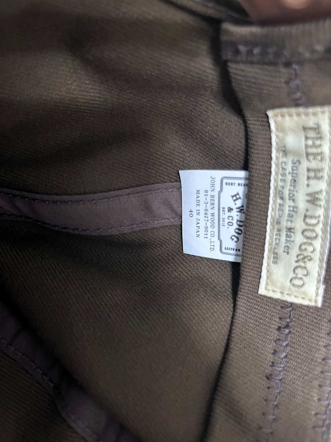 HW dog &co 도그앤코 트러커 볼캡 40사이즈 상품이미지3