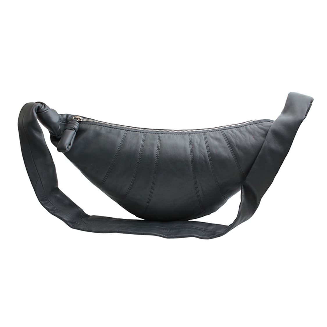 르메르 다크그레이 램스킨 크루아상 빅 크로스백 상품이미지3