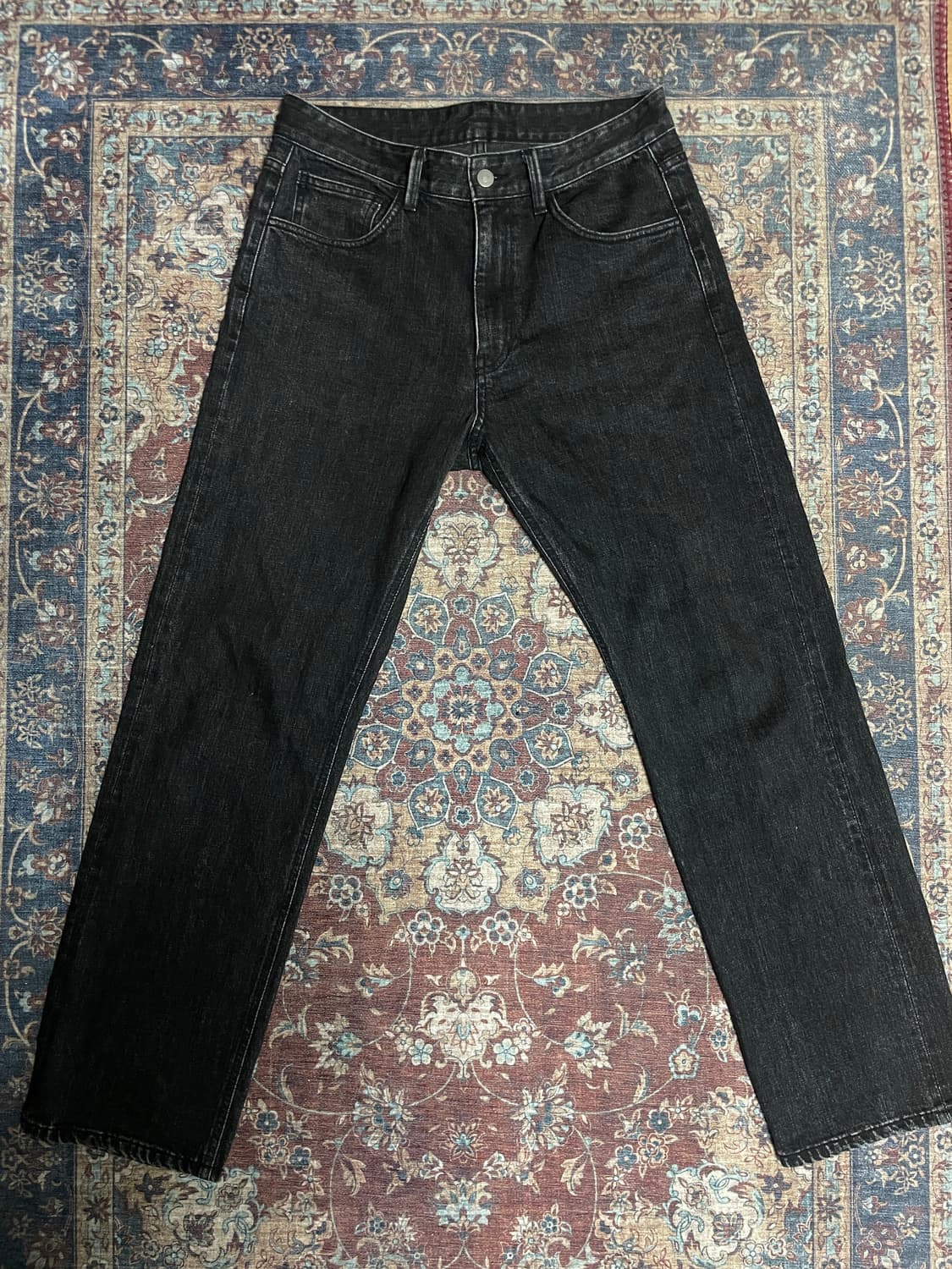 드레 프로젝트 G denim 블랙 셀비지 상품이미지1
