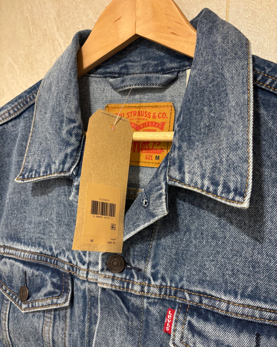 (M) 리바이스 타입3 데님 트러커 자켓 상품이미지2