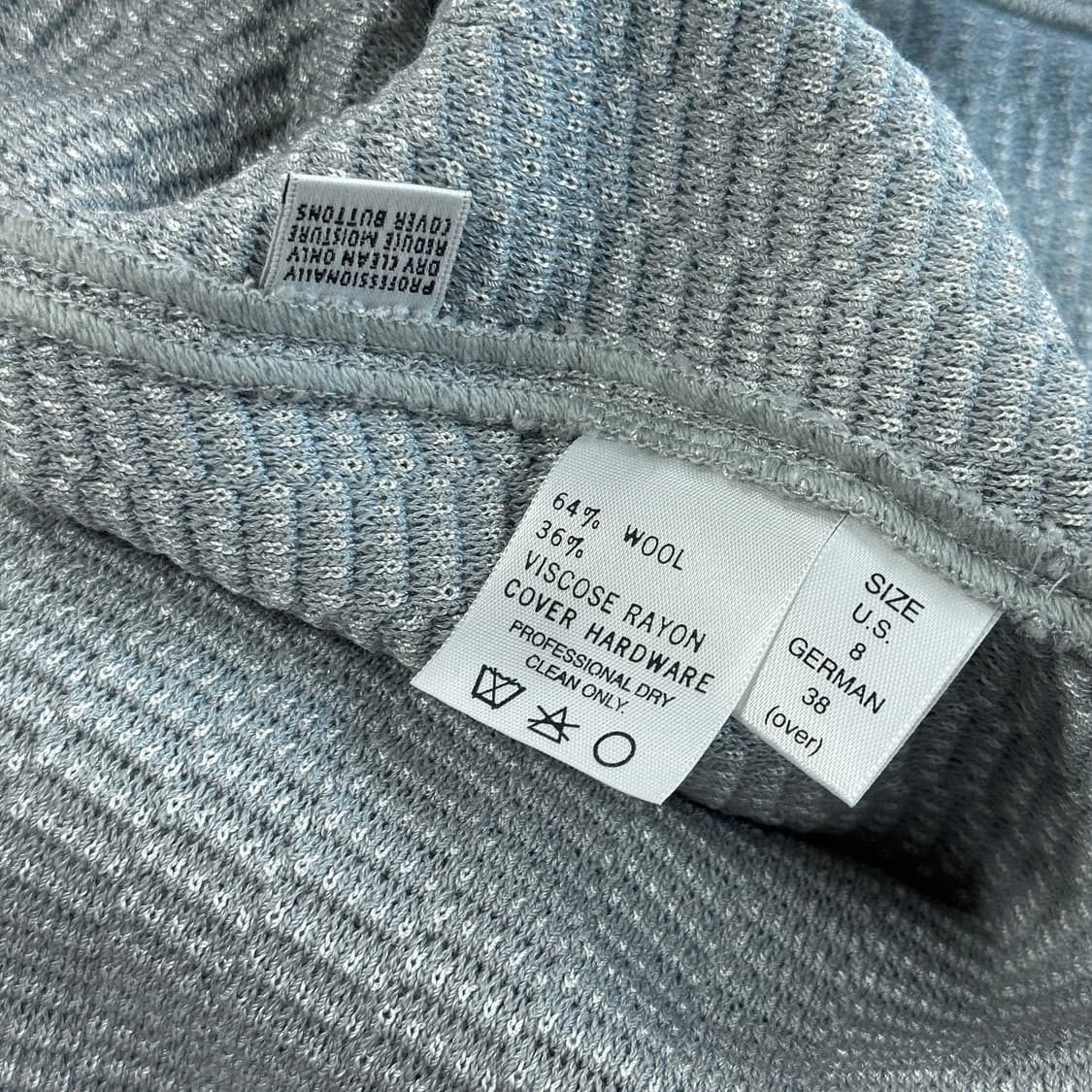 센존 라인스톤 버튼 니트 자켓 상품이미지4