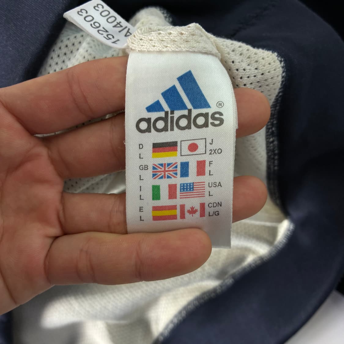 Adidas  아디다스 올드스쿨 클라이마쉘 네이비 아노락 상품이미지7