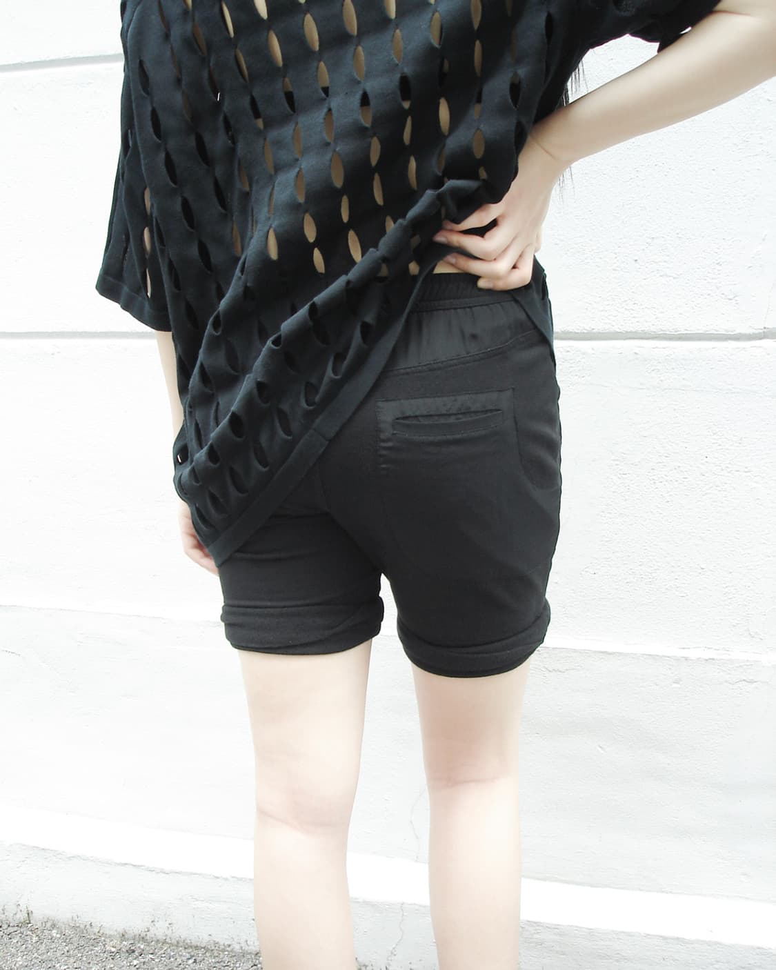 Alexander Wang Pocket Layered Sweat Shor 상품이미지3