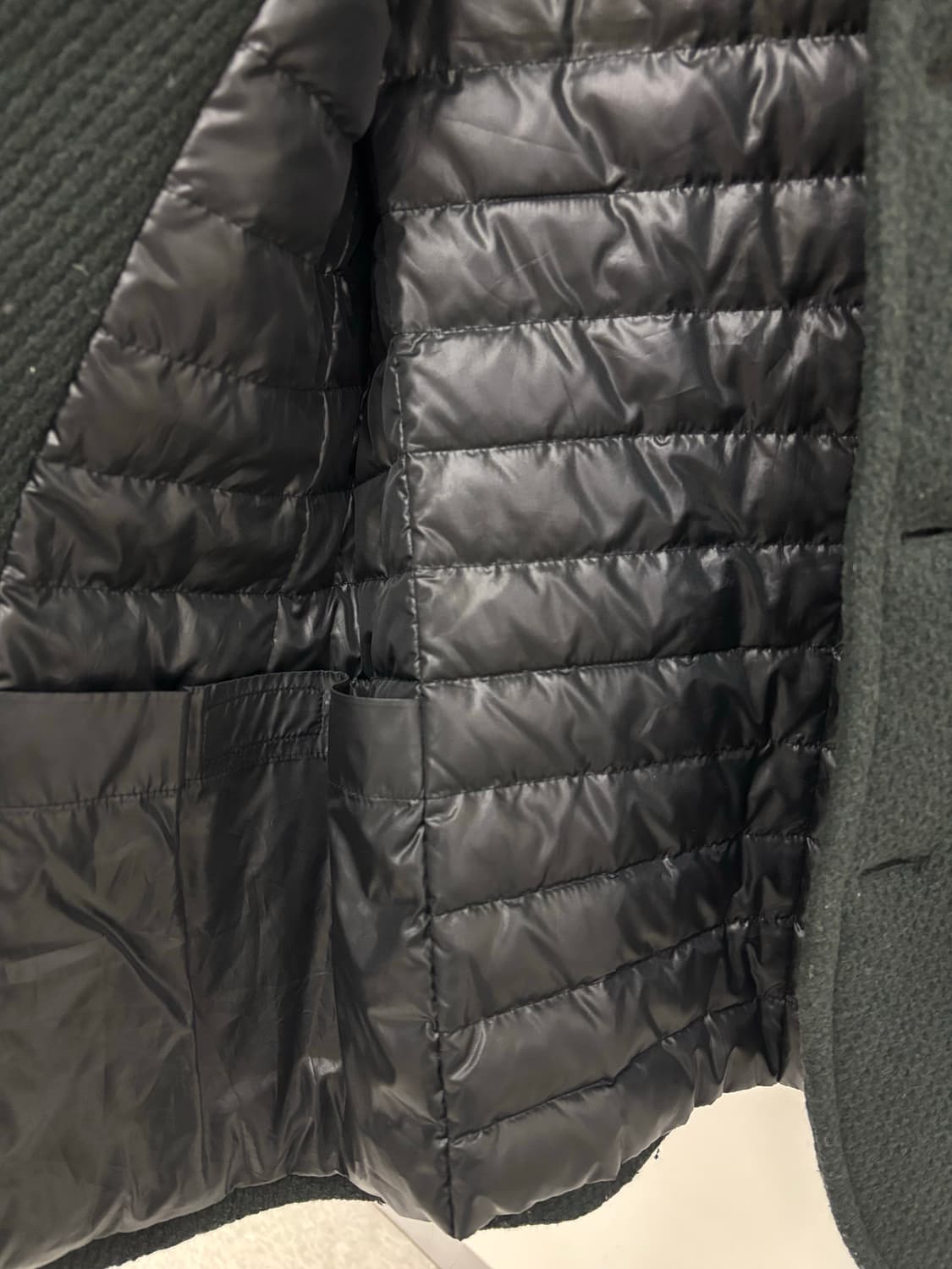 빈티지 딥그린 패딩 자켓 상품이미지9