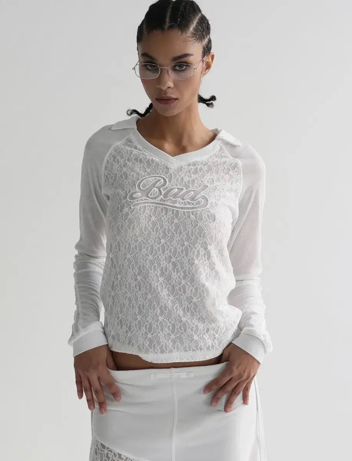 배드블러드 셀레나 폴로 티 상품이미지1