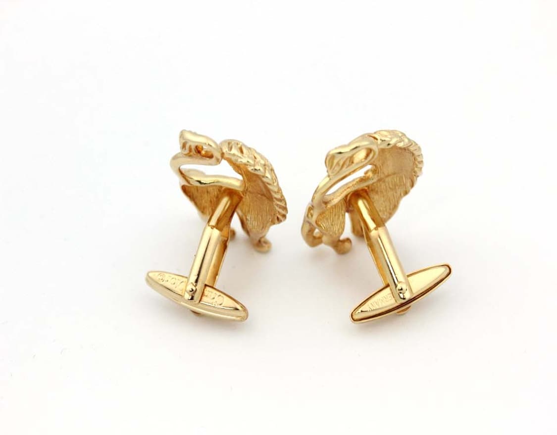 디올 A+등급 사자 한정판 유광 남자 명품 커프스 상품이미지7