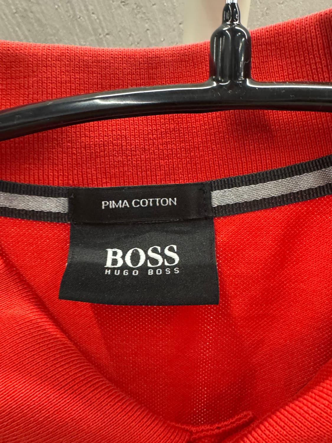 BOSS 보스 레드 반팔 폴로티 L 상품이미지3