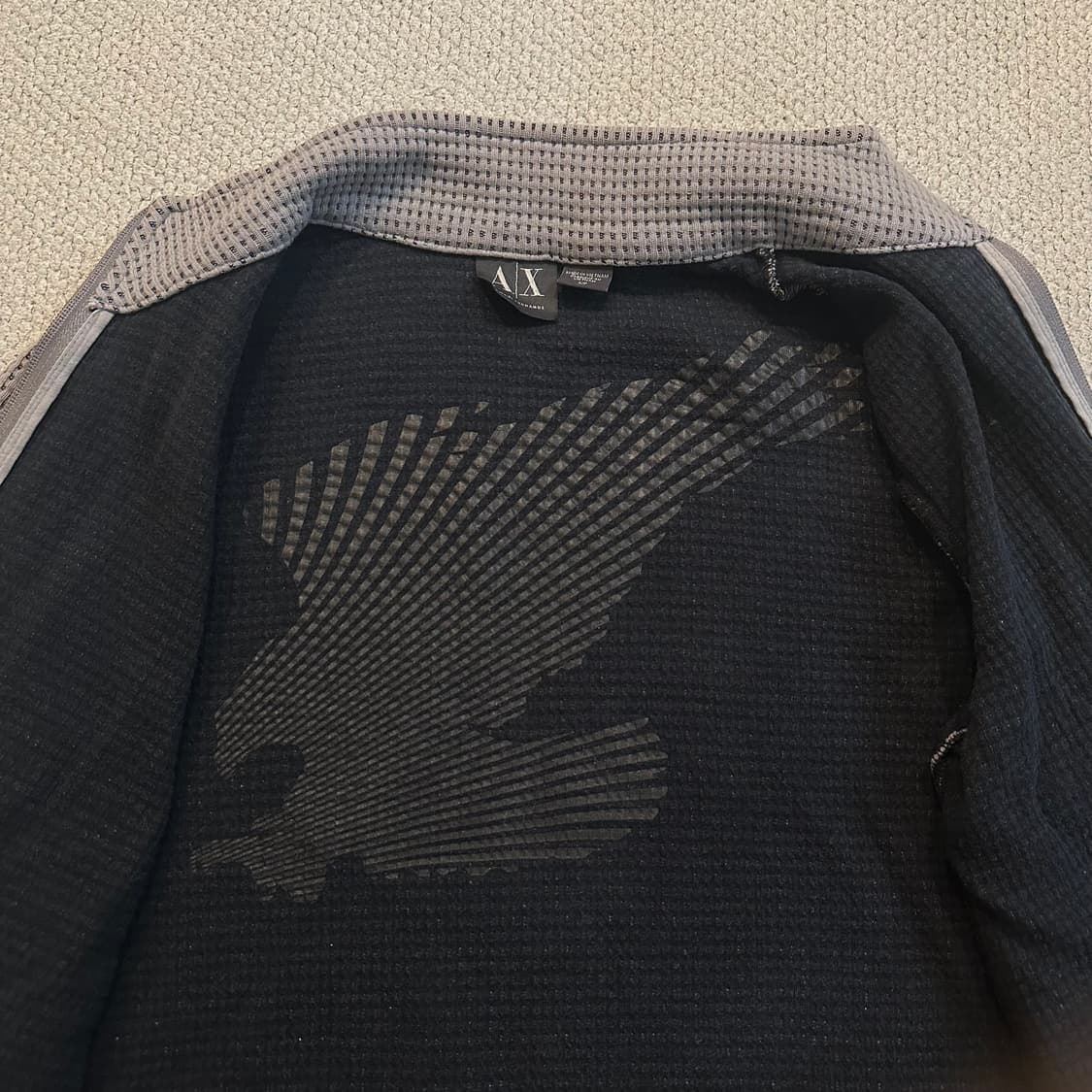 00s 아르마니 Armani Exchange 와플 코튼 집업 상품이미지6
