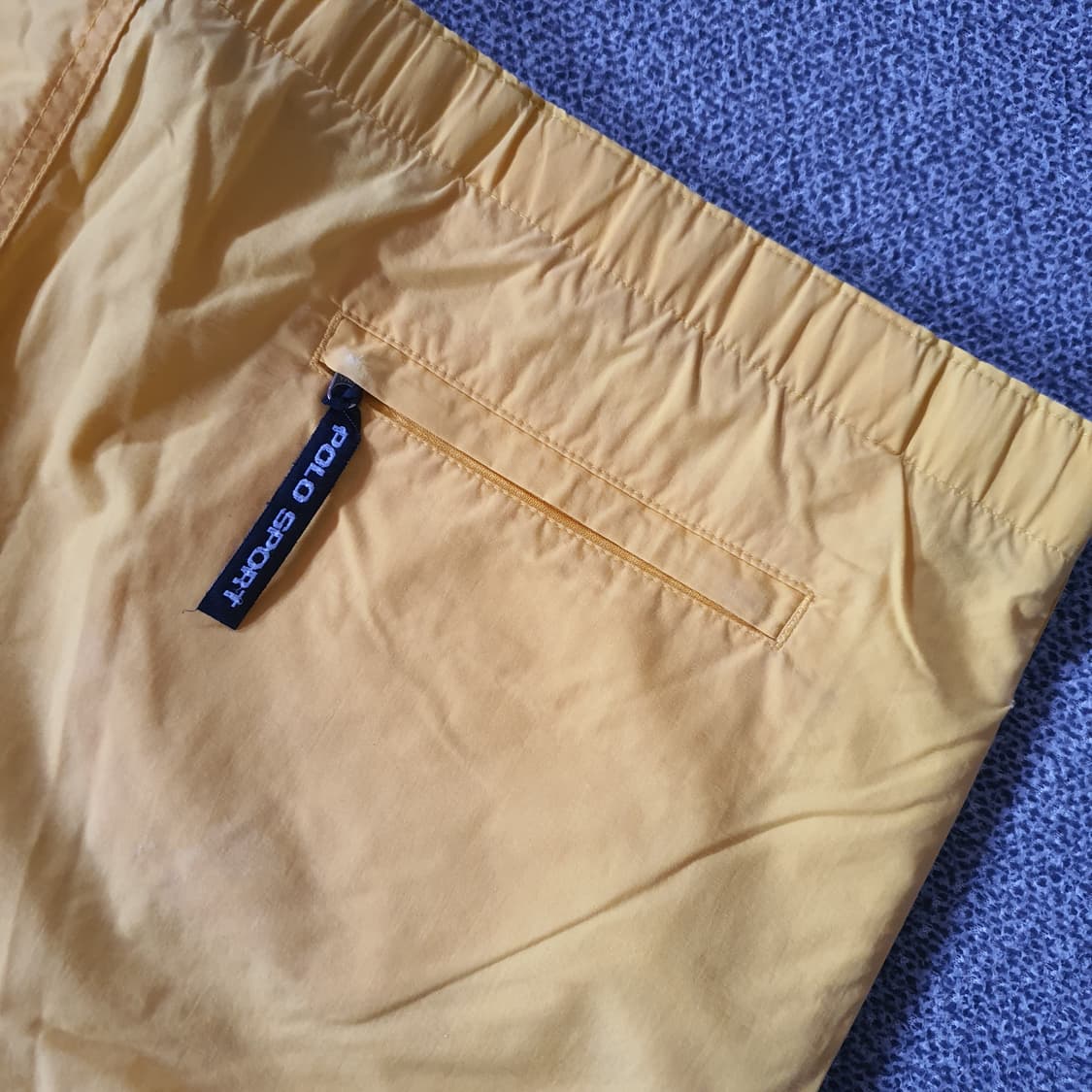 90s 폴로 스포츠 옐로우색 스윔 쇼츠 상품이미지10