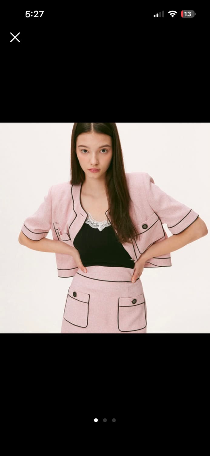 Asura 아수라 트위드 셋업 표 상품이미지1