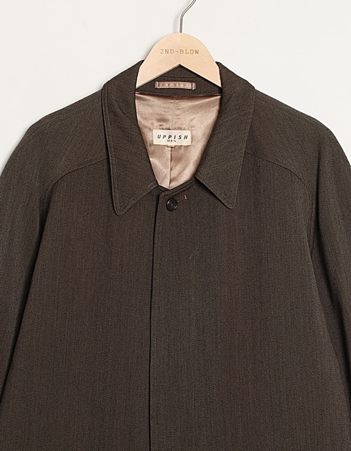 90's UPPISH MEN Raglan Balmacaan Coat 상품이미지2