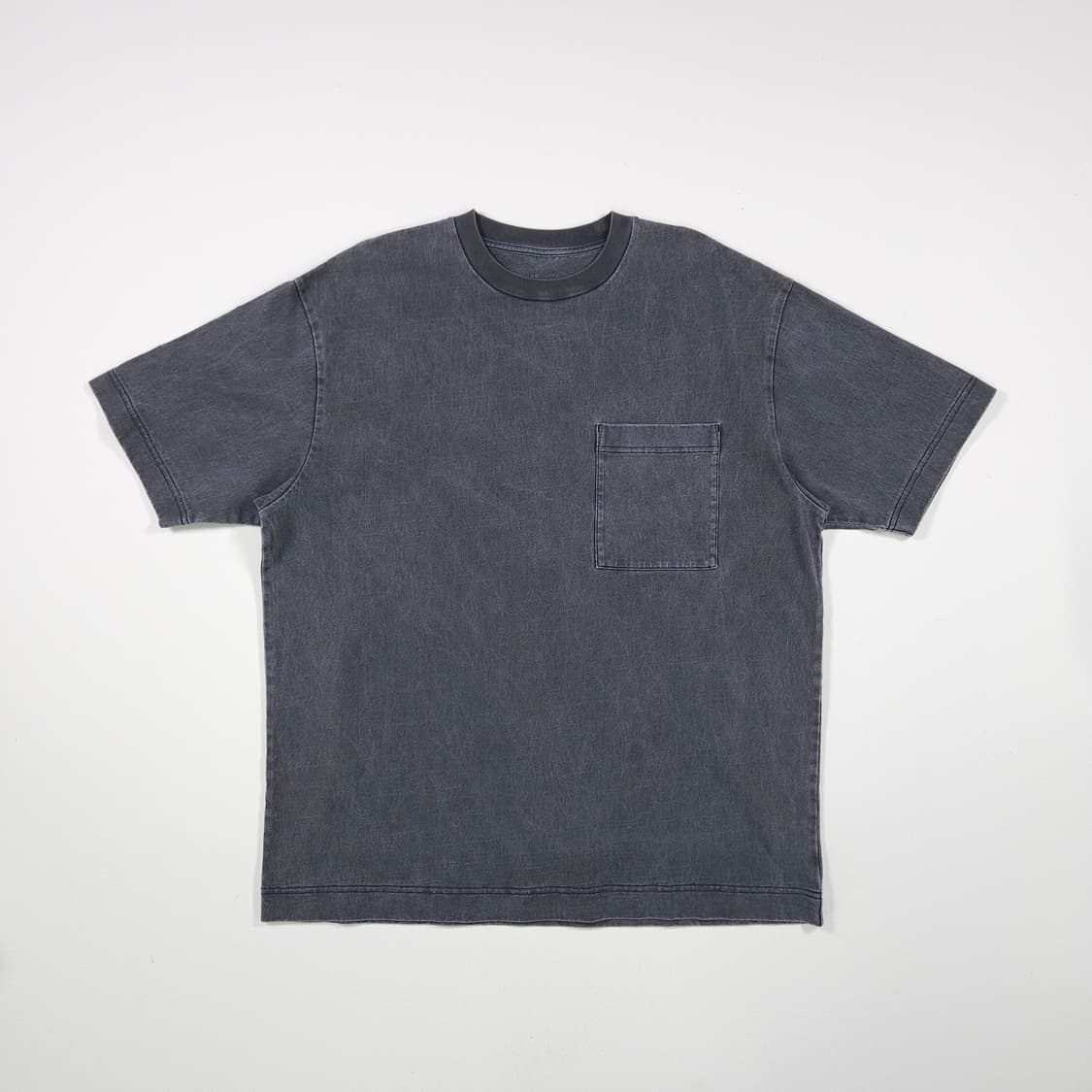 빈티지 워싱 포켓 반팔 티셔츠 상품이미지1