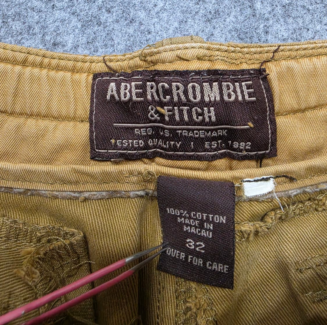 아베크롬비 앤 피치 카고 하프팬츠 카고 반바지 32 상품이미지6