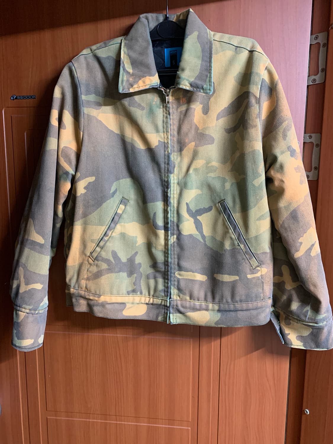 [S]낫소노멀 카모 자켓 지디님 착용 상품이미지2